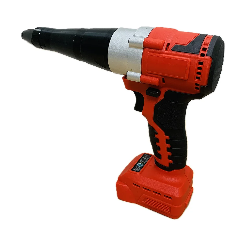 Electric Riveter Gun 2.4-4.8mm Brushless Cordless Rivet Nut Gun Drill Insert Automatic Rivet Machine For Milwaukee 18V Battery