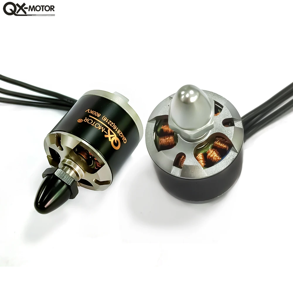 

QX-MOTOR Бесщеточный двигатель QM2816 800KV 1100KV 37A 3-4S Двигатель CW CCW для F330 F450 F550 Мультикоптер RC Quadcopter Drone DIY Запчасти