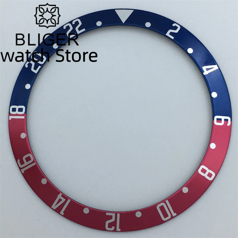 BLIGER 39,5 milímetros x 32,8 milímetros alumínio moldura se encaixa 41 milímetros caso