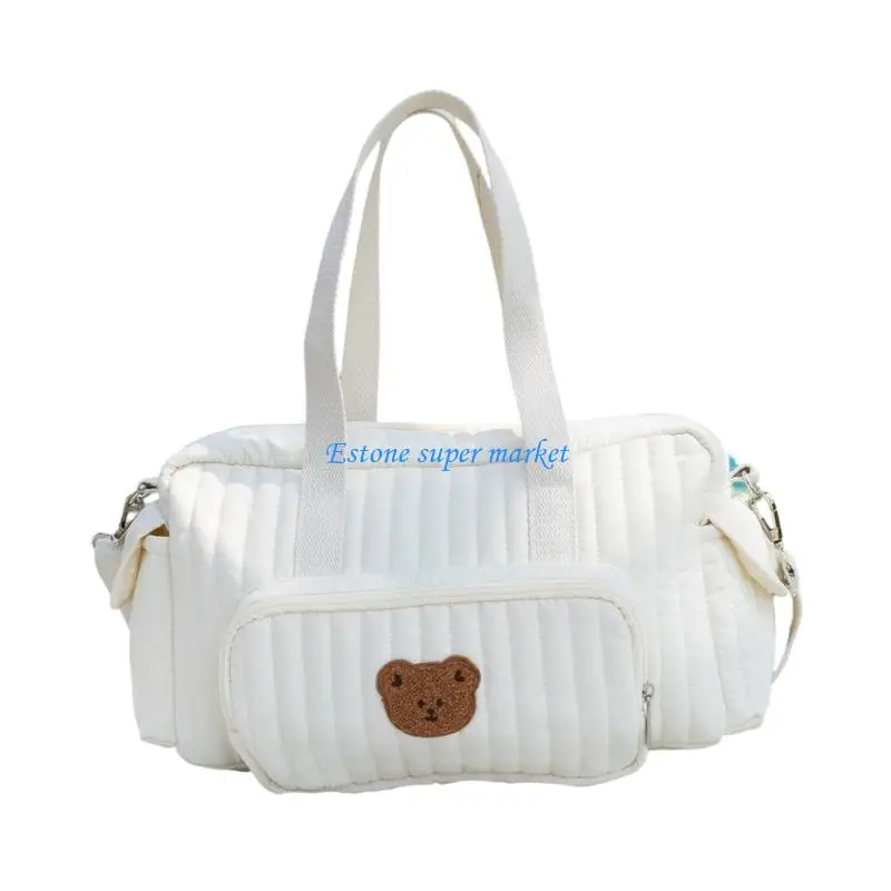 090B Storage Handbag Lightweight Crossbody Bag with Multiple Compartments for Travel