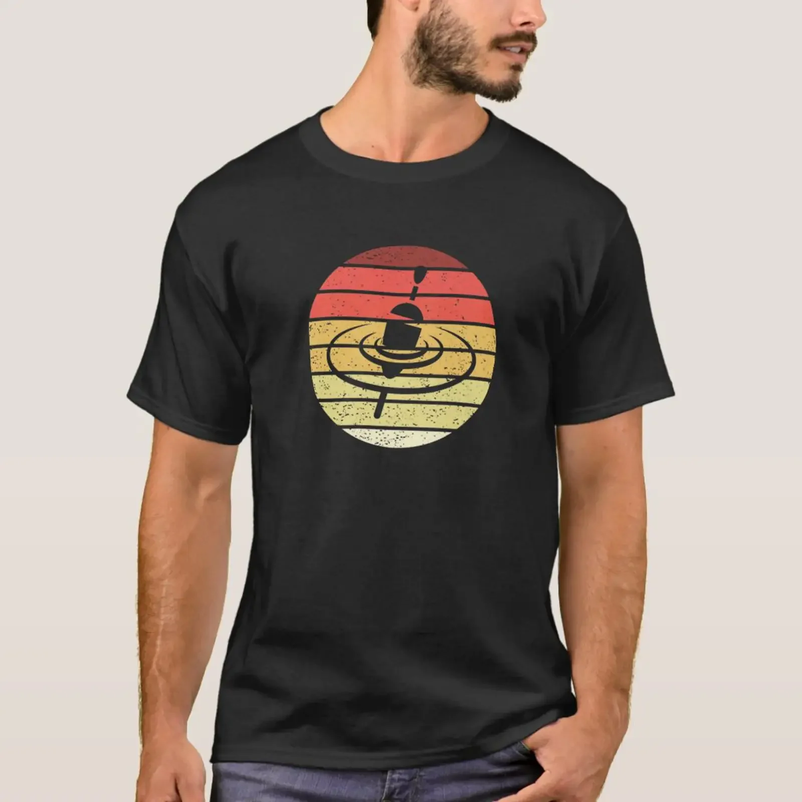 Float Fishing Bobber Retro Style Vintage T Shirt vintage Washed designer clothes Versatile Unisex Casual fashion Comfortable