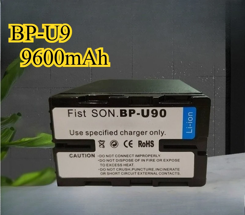 9600Mah BP-U90 Came…