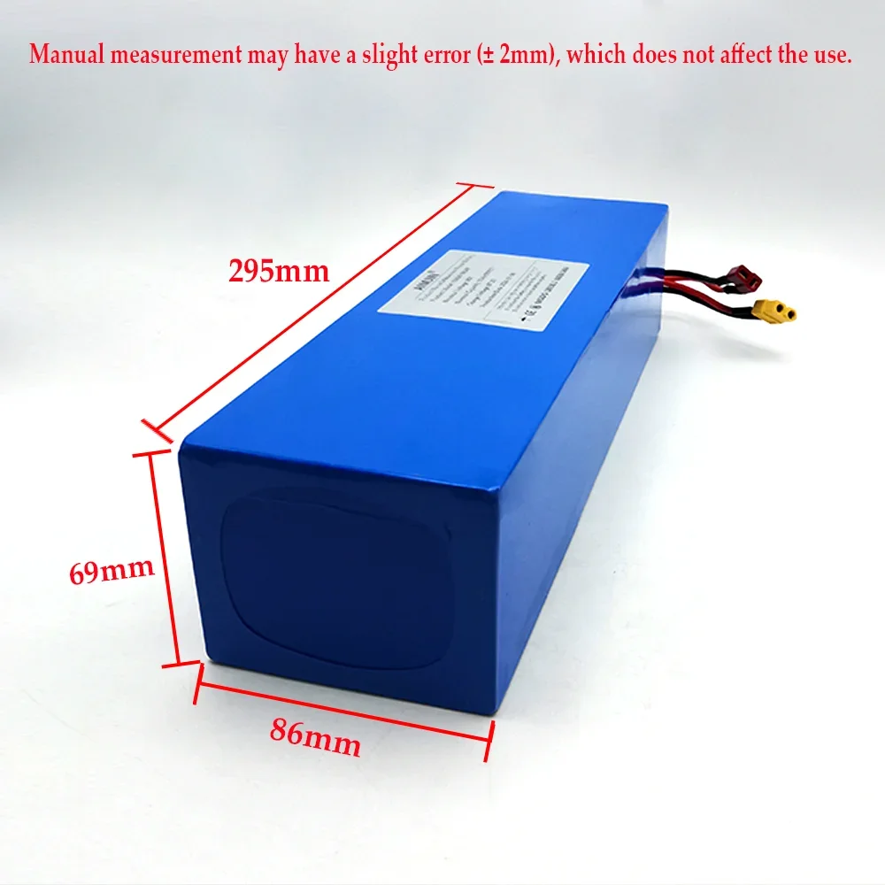 60V 15Ah battery 18650 16S4P 15000mAh 900Wh high-power lithium battery with built-in BMS lithium-ion battery pack