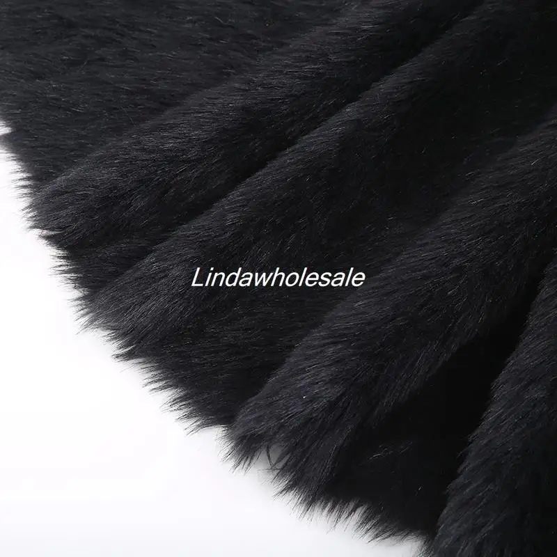 Wholesale 2.5cm pile plush fabric,faux fur fabric,DIY handmade material,Counter display cloth, image 3