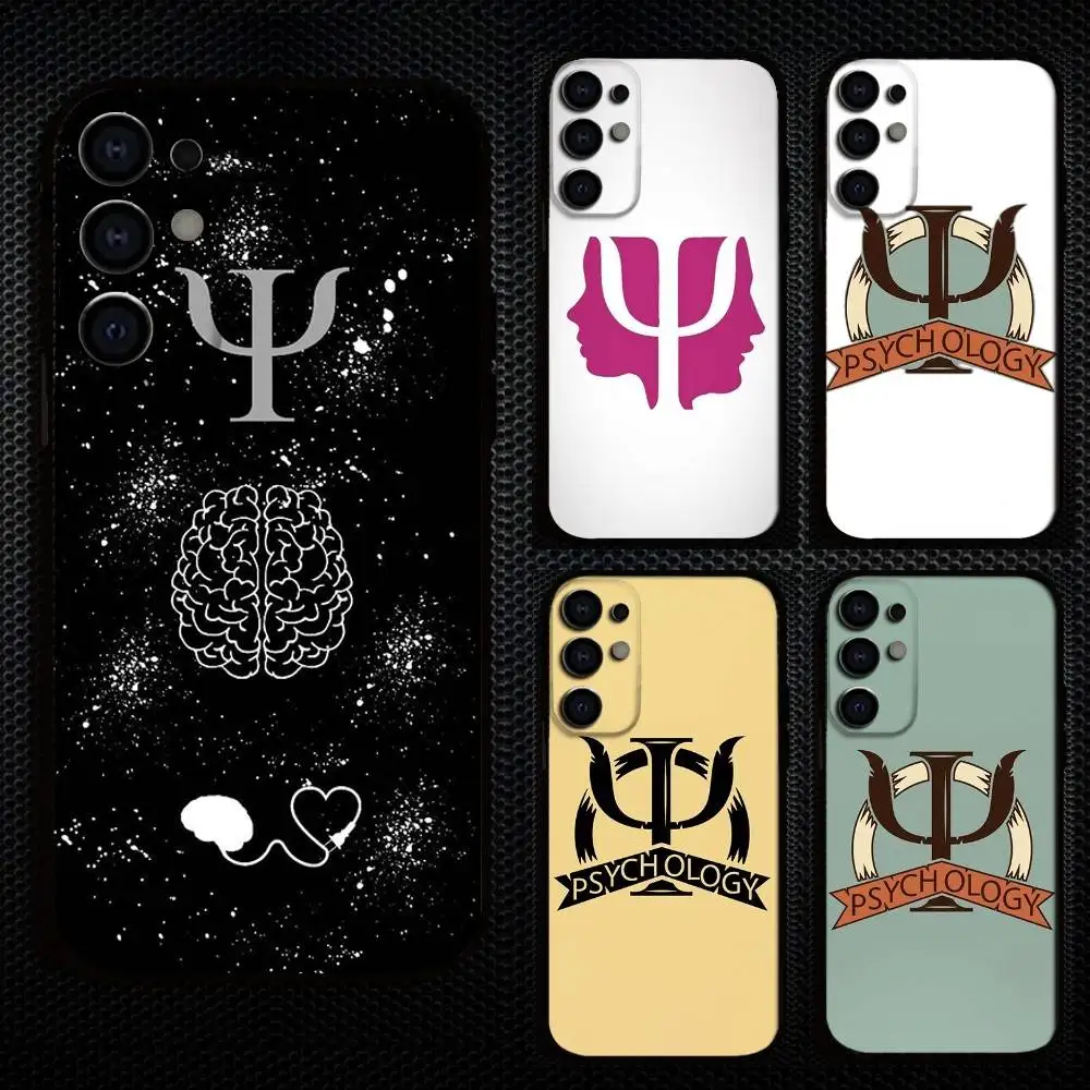 

P-Psychologist Profession Phone Case For Samsung S25,S24,S21,S22,S23,S30,Ultra,S20,Plus,Fe,Lite,Note,10,9,5G Black Cover