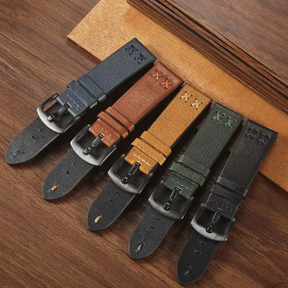 Genuine Leather Str… - image