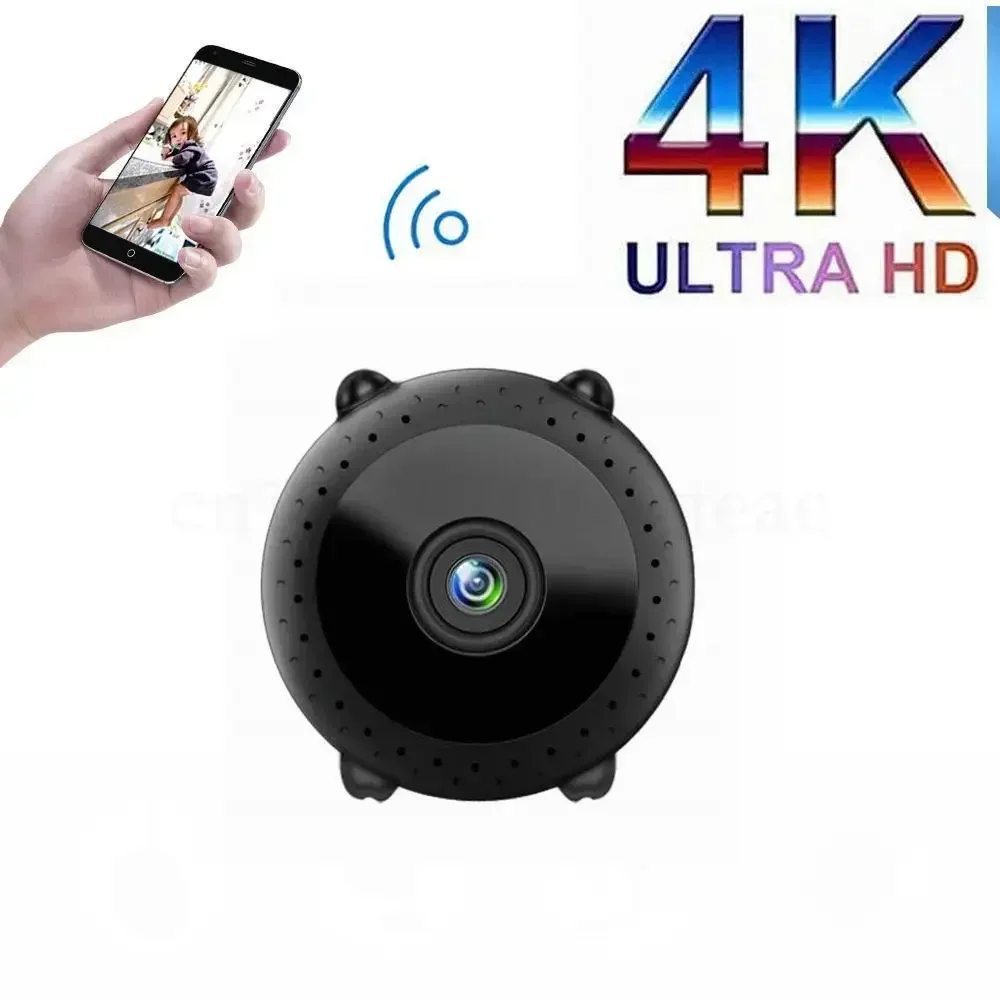 

1080p HD Mini Wifi Camera 4K Wireless Smart Home Device Cam Espion Invisible Night Vision Camcorder Motion Detect Remote Monito