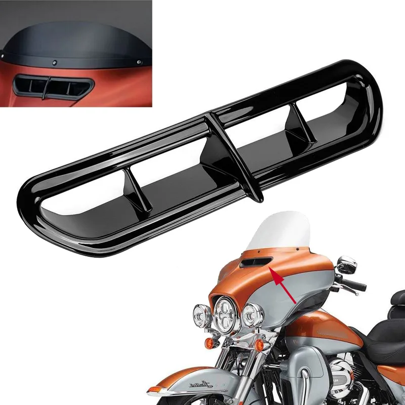 

ABS Front Fairing Vent Accent Cover For Harley Touring Street Glide Ultra Limited Tri Glide FLHX 14-2020 Motorcycle Accessory