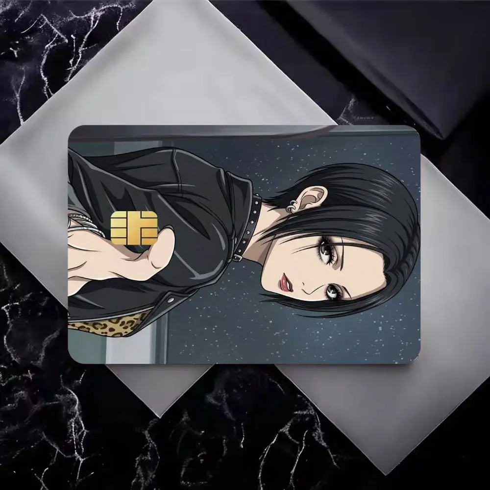 Anime NANA High‑Res Game Chip Decals Credit Card Mini Waterproof Vinyl Ornament Useful Gift