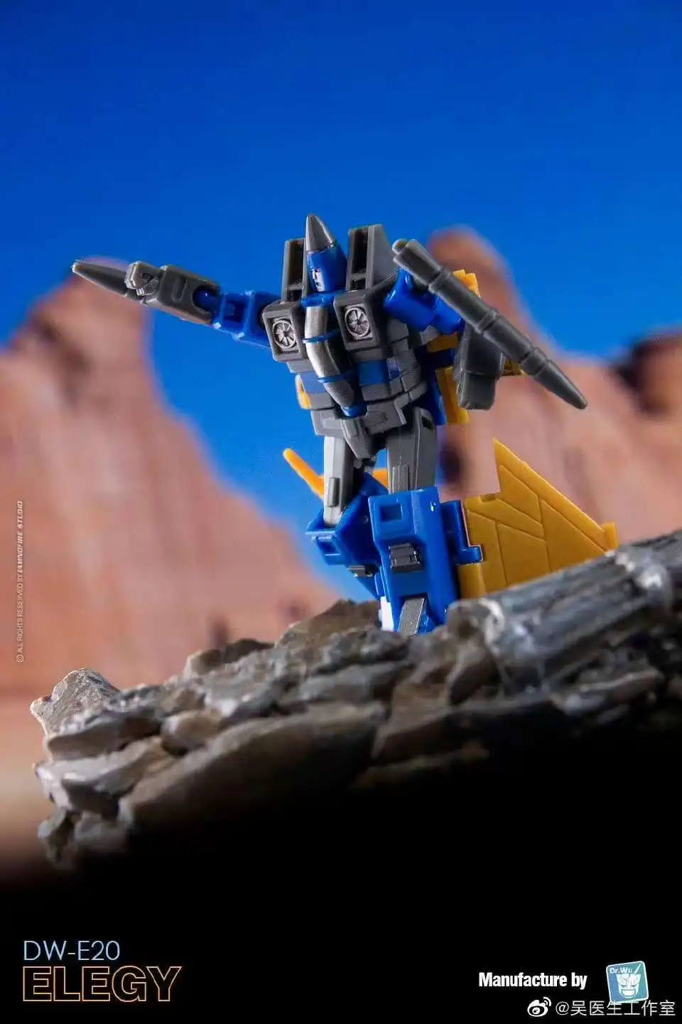 ทรานส์ฟอร์เมชั่น ดร.วู DW-E19 ทรัสท์ โปรเพลฟ DW-E20 ดีร์จ เอเลจี้ DW-E21 แรมเจ็ท เทอร์โบ ชุดหุ่นยนต์สามคน ของเล่นสะสม ของขวัญ