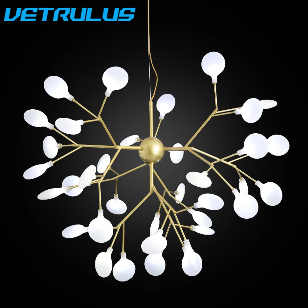 

Nordic Modern Firefly Ceiling Chandelier Pendant Lamp G4 Led Lights Home Baby Room Bedroom Living Room Decoration Salon Starry