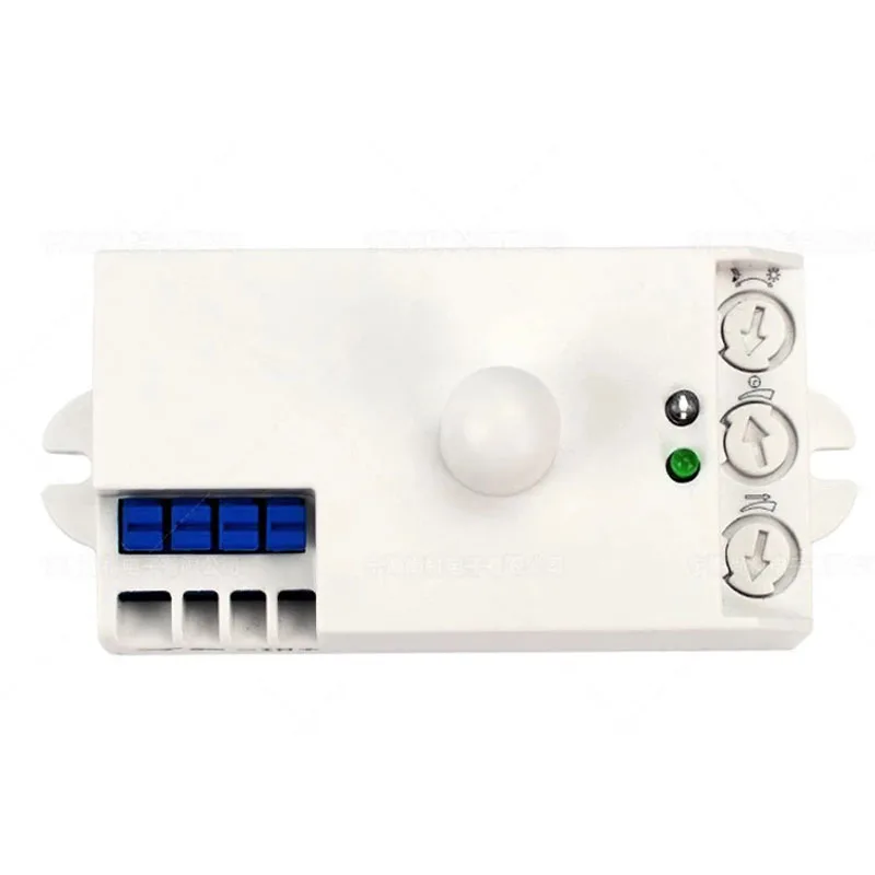 Indoor  Best quality Microwave Radar Sensor Light Switch Body Motion  DC 12V-24V 5.8GHz With Shell