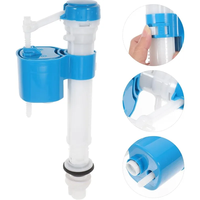 

Toilet Fill Valve, Toilet Water Tank Inlet Valve, Bathroom Fill Valve Replacement Kit, Universal Stool Fill Valves Toilet Valves