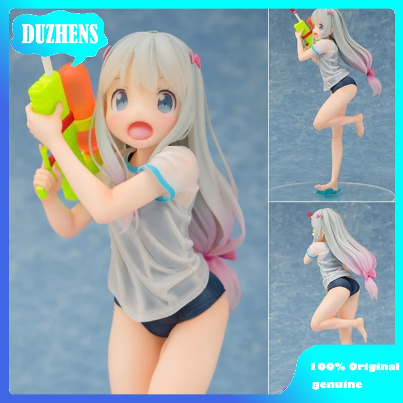 Eromanga Sensei Sagiri Izumi Wasser pistole stil 22cm PVC Action Figure Anime Abbildung Modell Spielzeug Abbildung Sammlung Puppe Geschenk