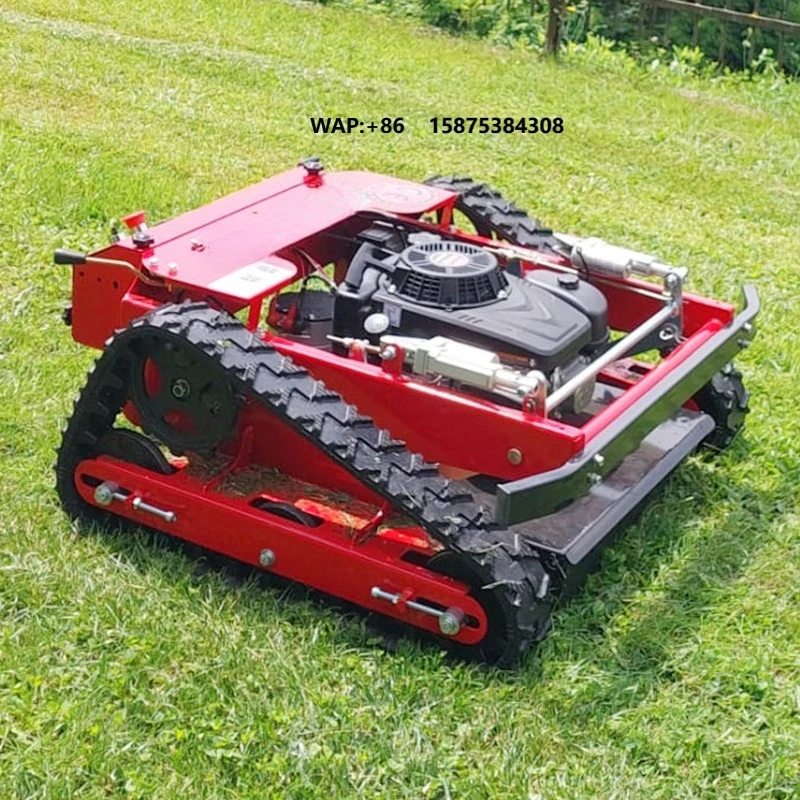 2025 NEW Model Lawn Mower Rc Remote Control Robot Gas Zero Turn Crawler Lawn Mower for Sale Grass Cutting ODM&OEM