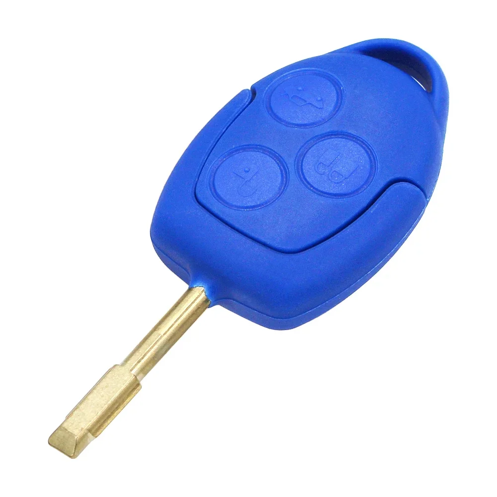 Car Remote Key For Blue Ford Transit 3 Button 434MHZ 4D63 Chip FCCID 6C1T 15K601 AG