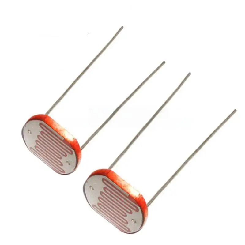 10PCS GL12528 12mm Photoresistor Light Sensitive Resistor 12528 LDR Dependent Resistance Photoelectric Photo Resistor Kit Set