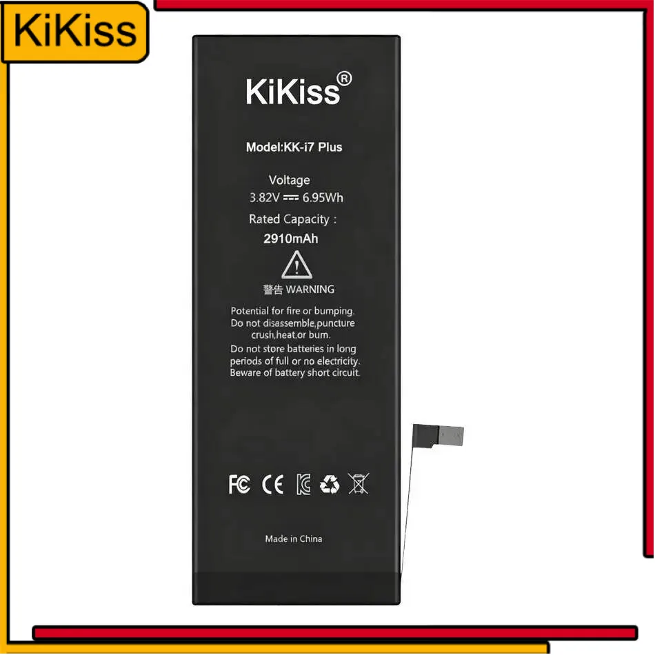 

Mobile Phone Battery High Performance 2910Mah For Apple Iphone 7 Plus