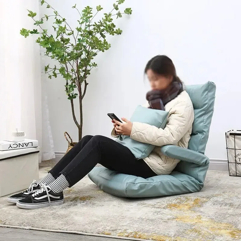 

Lazy Sofa Tatami Folding Chair Bed Backrest for Mother Waist Chair Armrest Breastfeeding Single Sofa Chair Living Room Furniture