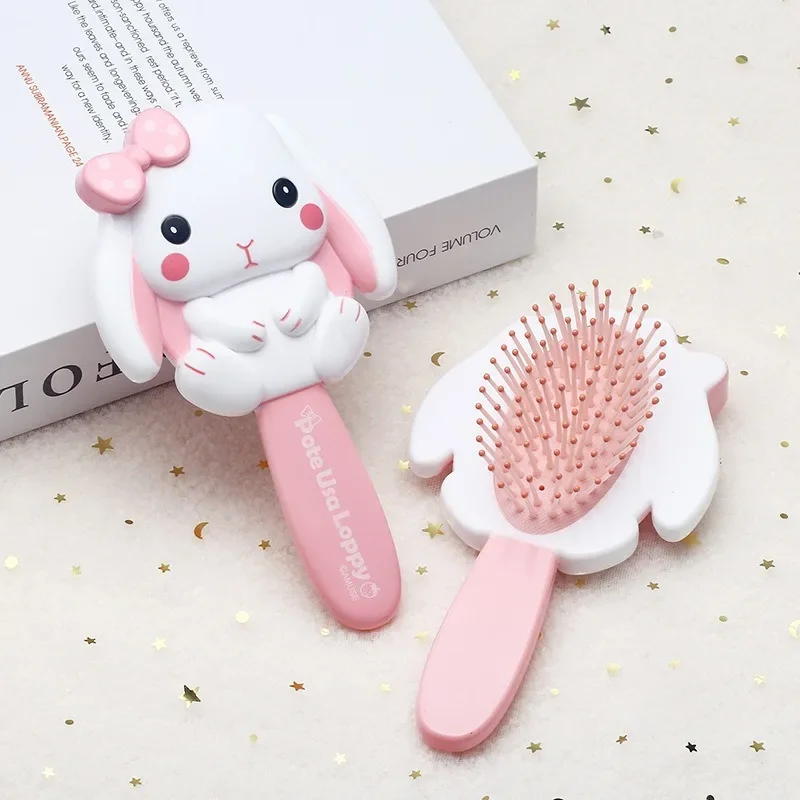 Peigne à cheveux sirène Kawaii pour filles – Peigne de massage à coussin d'air mignon, jouet et cadeau pour déguisement pour enfants