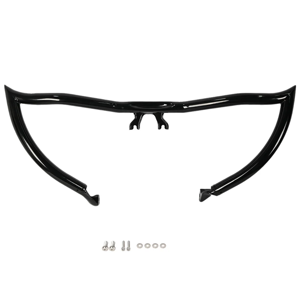 الكروم المفروم شارب محرك الحرس الصلبة الصلب تحطم بار مضخة ل هارلي بجولة 2014-2025 دراجة نارية الملحقات #6