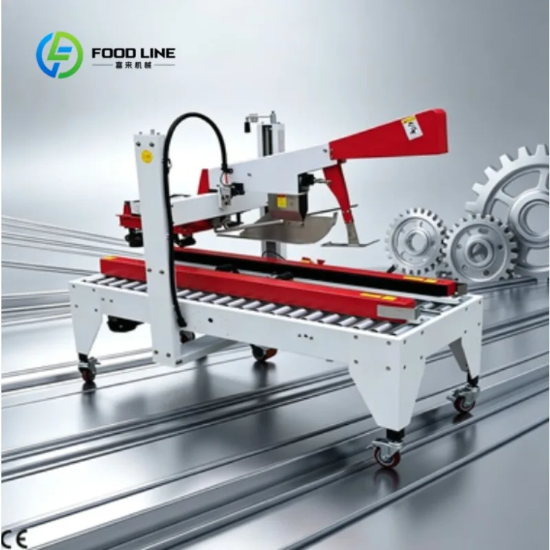 Customized Fully Automatic Carton Box Tape Sealing Machine E-commerce Express Case Sealer High Speed Packaging Sealing Equipment