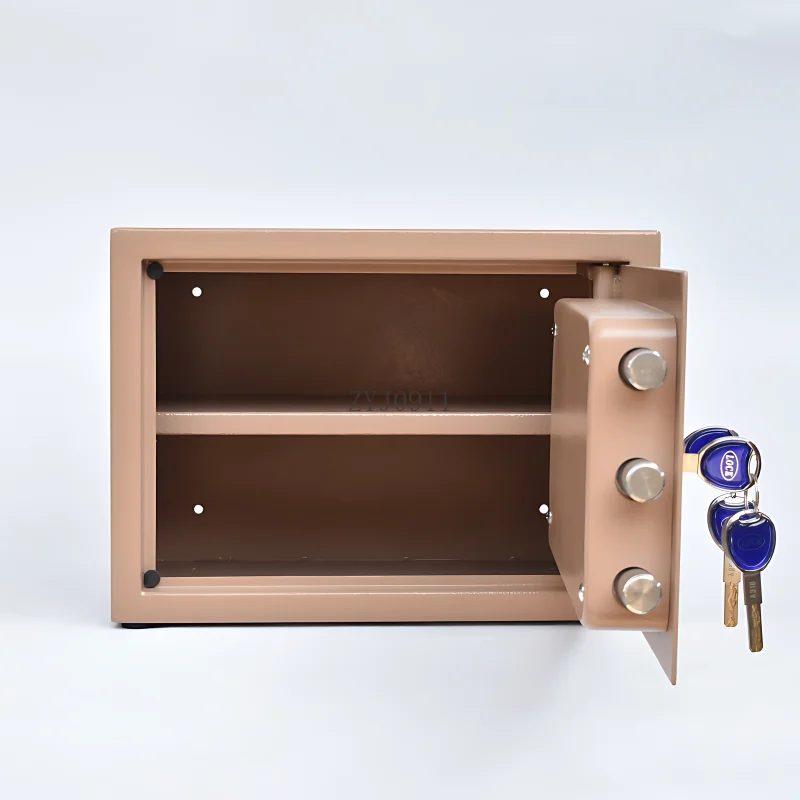 Household Small Invisible Anti-theft Elderly Key Safe Mechanical Lock Office Safe Vintage Safe Deposit Box view 5