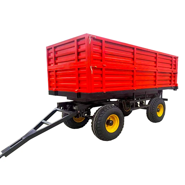 Best quality 2 ton farm tractor trailer for sale