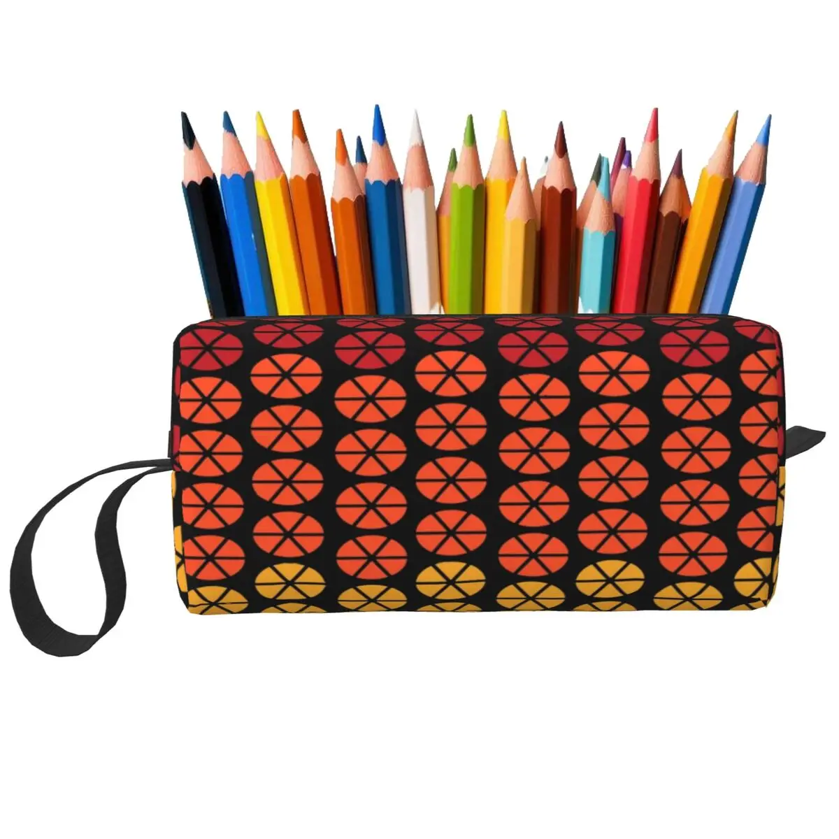 

Alex DeLarge Bed Dubet Чехол в заводном виде Оранжевый пенал Коробка для ручек Сумка-карандаш Канцелярские принадлежности Дорожная женская косметичка