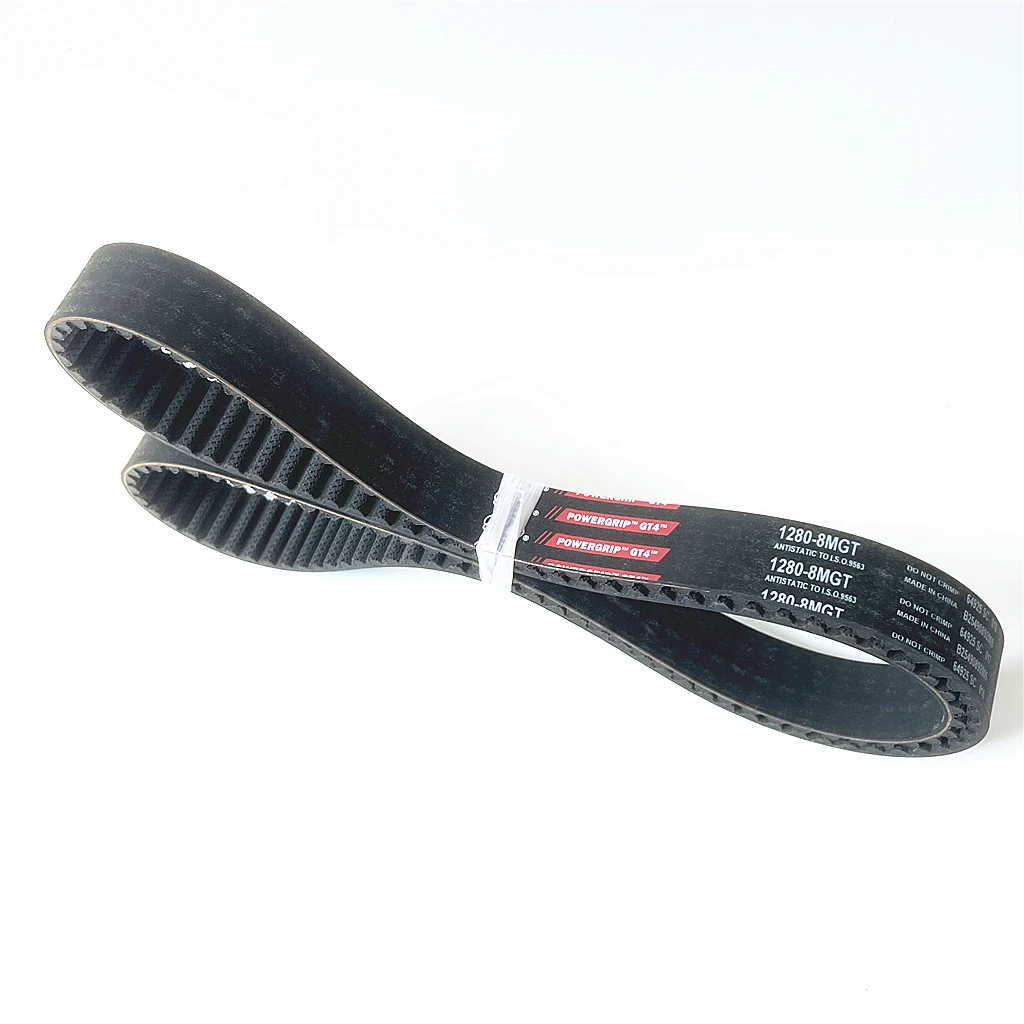 PowerGrip GT4 1280-8MGT Arc Teeth Timing Belt 3D Printer CNC Machine Textile Machine Fan Drive Belt Replacement for GT3/GT2