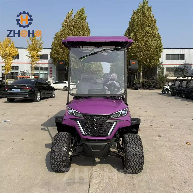 4x4 New Model Off-Road Buggy Mini Jeep All-Terrain Electric 6 Seater Golf Cart Lithium Battery Golf Cart