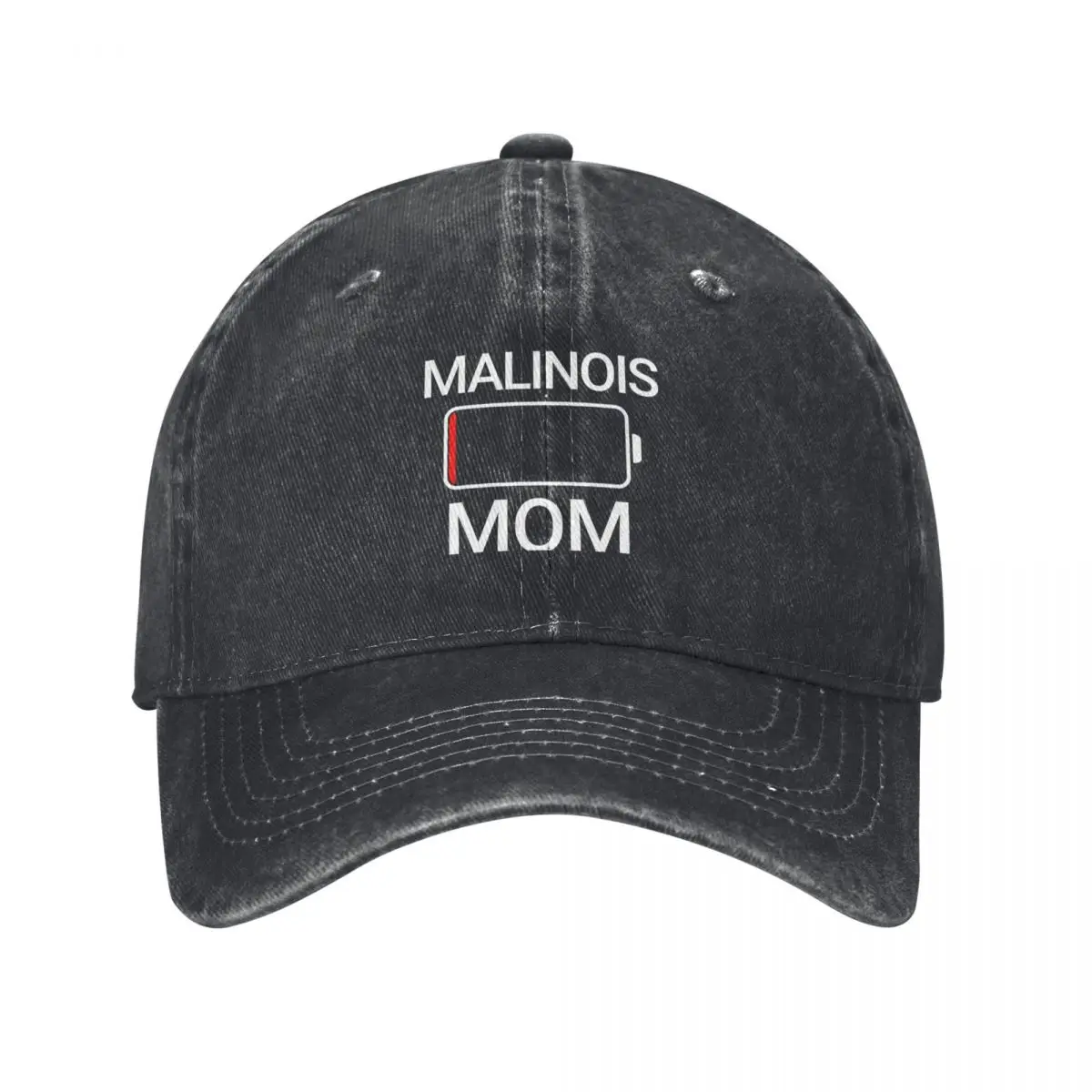 Gorra de béisbol con diseño de Malinois belga, para hombre, para el sol, color negro, estilo urbano, para hombre y mujer