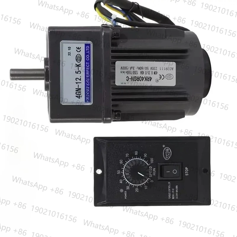 

Мотор-редуктор переменного тока 40W220V 4RK40RGN-C, реверсивный двигатель управления скоростью