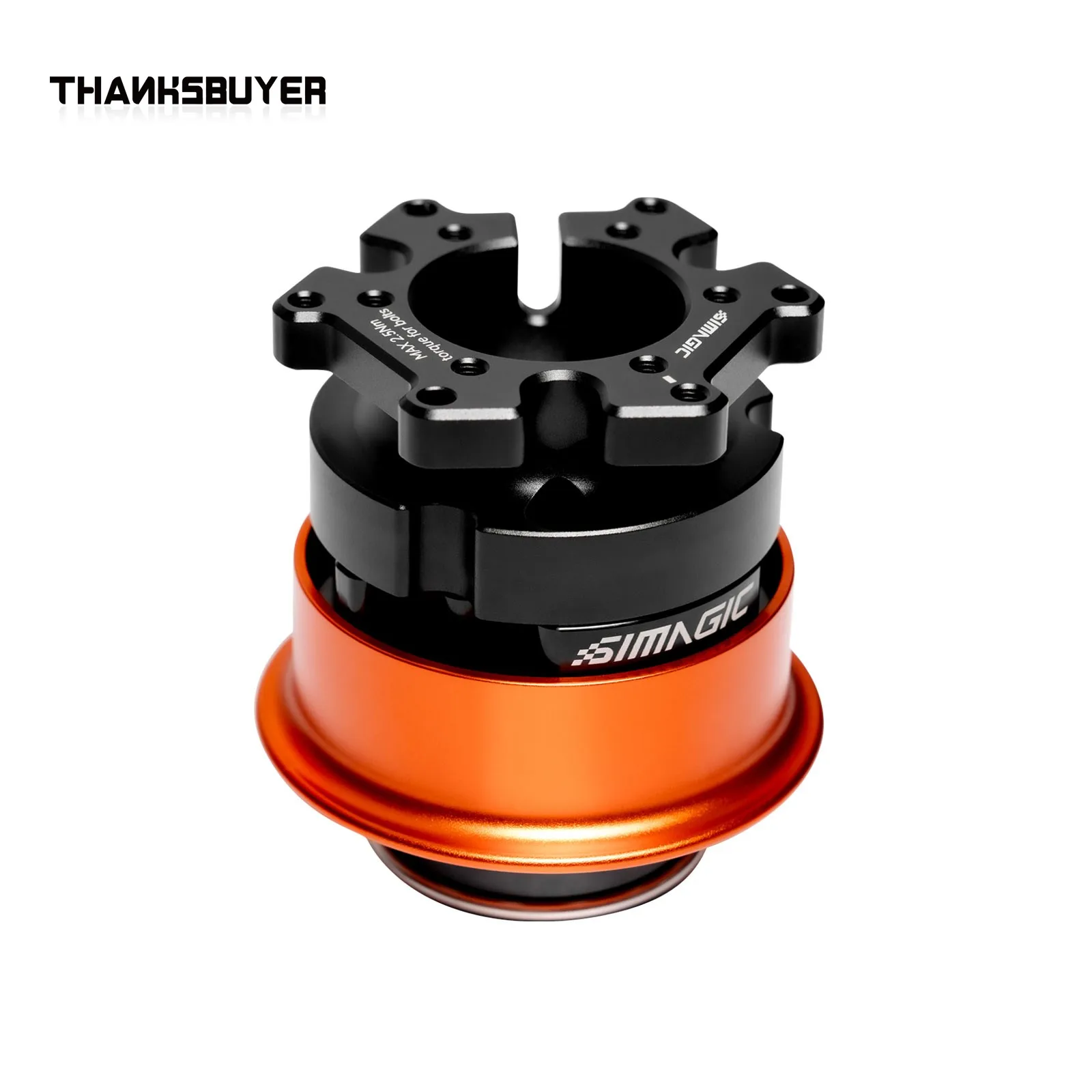 Simagic QR-A QR Wheel Base Quick Release Adapter for Alpha EVO Base and Third-Party Steering Wheels