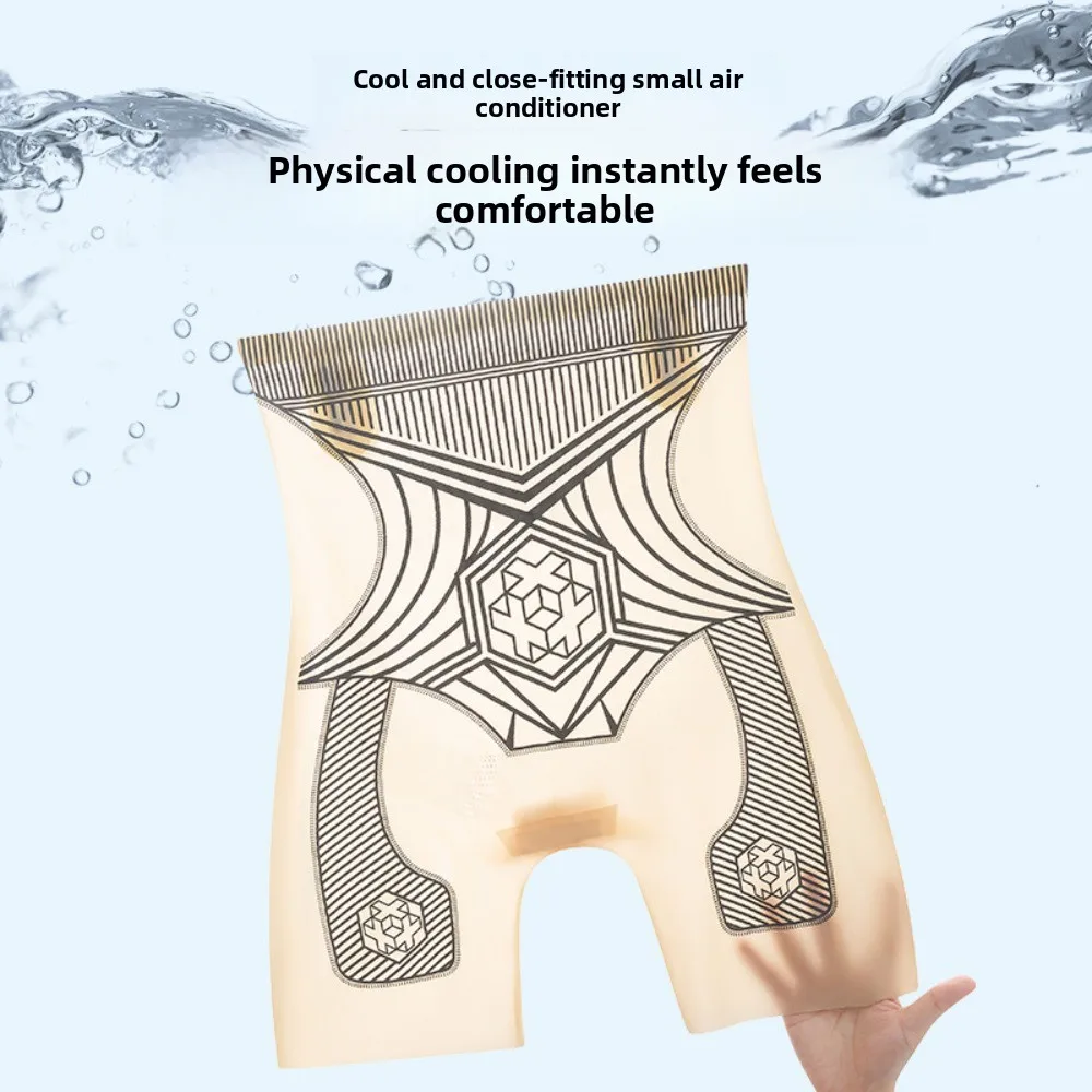 

Slimming Shapers Ice Silk Girdle Panties Cotton Crotch High Waist Butt Lifter Underpants Shapewear Waist Trainer