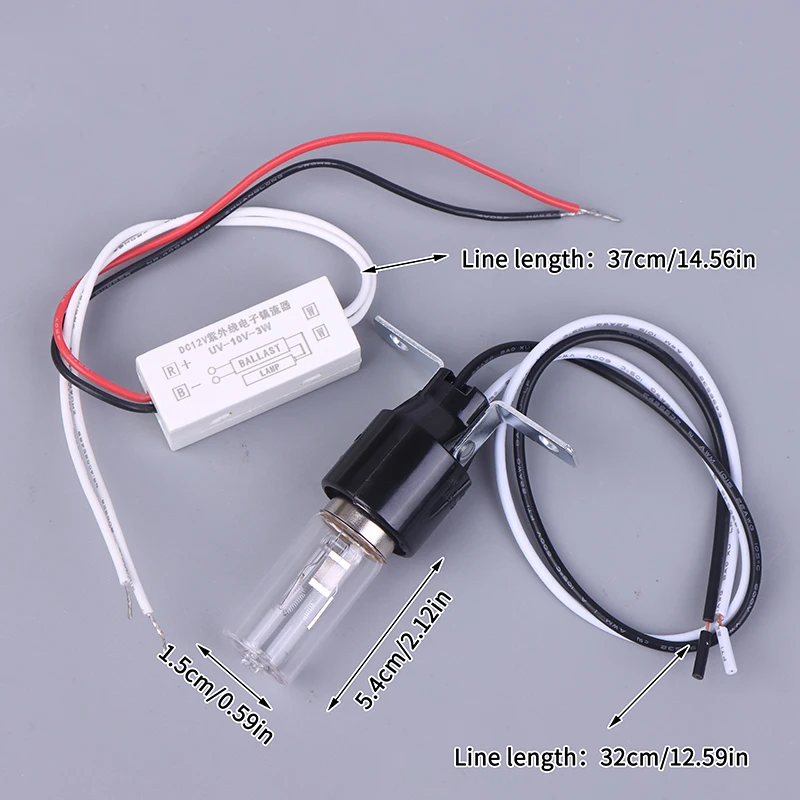Hot Sterilization For Refrigerator Dryer Microwave 3W Ultraviolet Lights UV Lamp DC 12V Steril Lamp Germicidal Light 185-254nm