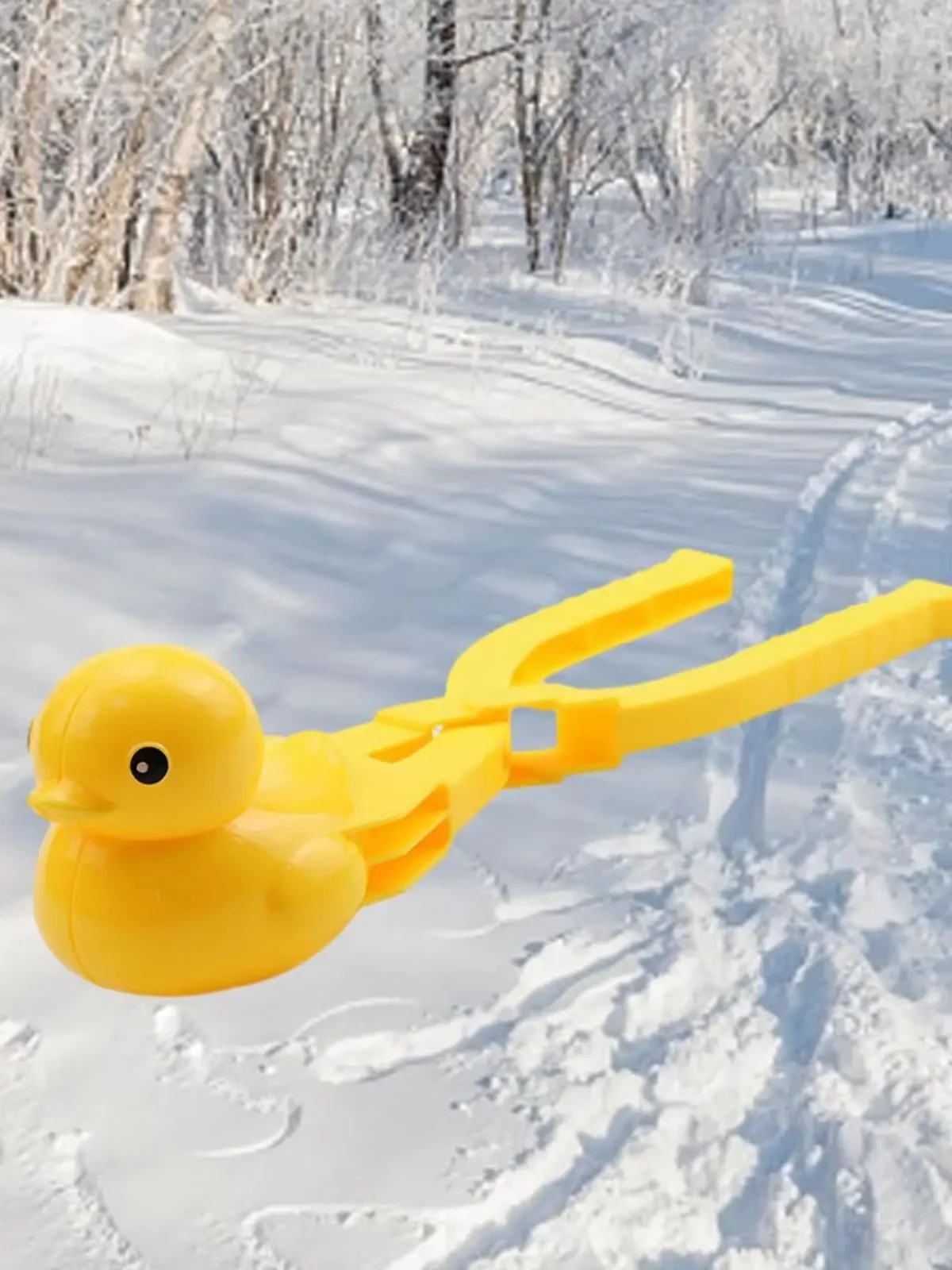 3pcs Duck Shaped Sand Ball Making Clip For Children's Outdoor Plastic Summer Sand Ball Making Mold For Children's Fun Sports