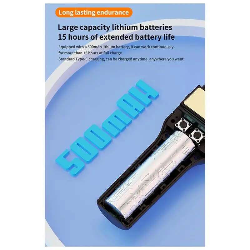 Handheld Alcohol Detector Handheld High-Precision Drunk Driving Test Special Voice Broadcast-AC17