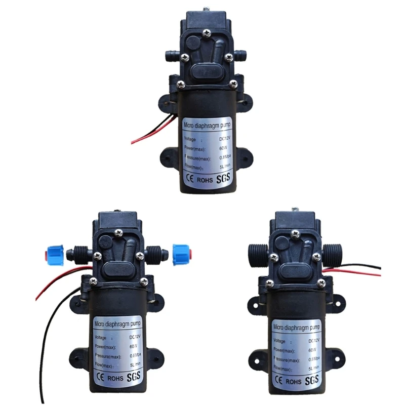 

12V 60W Micro Diaphragm Electric Water Pressure Self-priming Water Capable of Being Run Dry