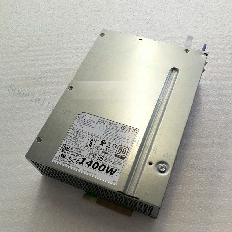 A+For DELL T7920 workstation power supply 1400W H1400EF-00 2CTMC W2J27 0DNX2D