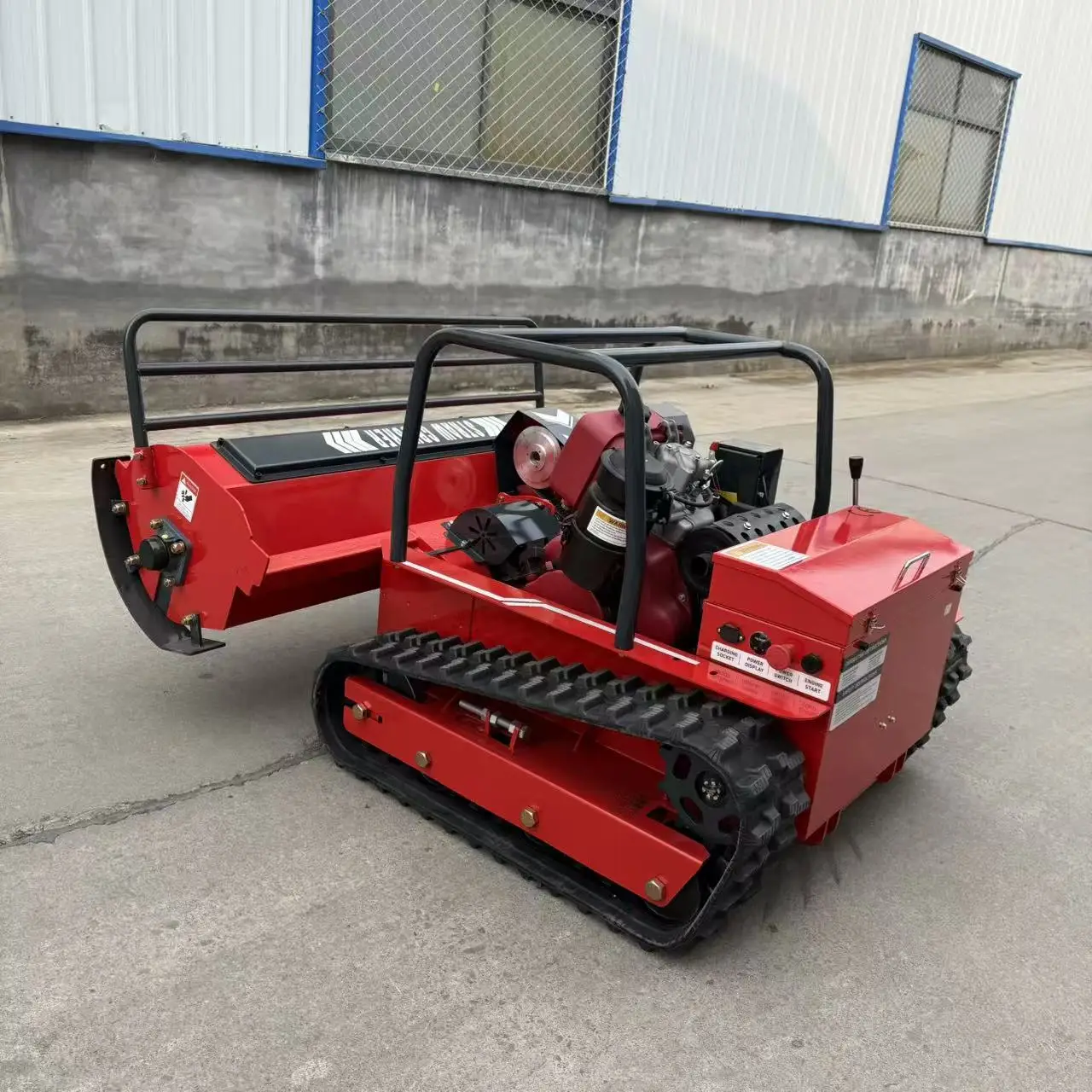 

Smart Remote Control Lawn Mower Agricultural Harvesting Weeding Machine Land Reclamation Small 2-Year Warranty