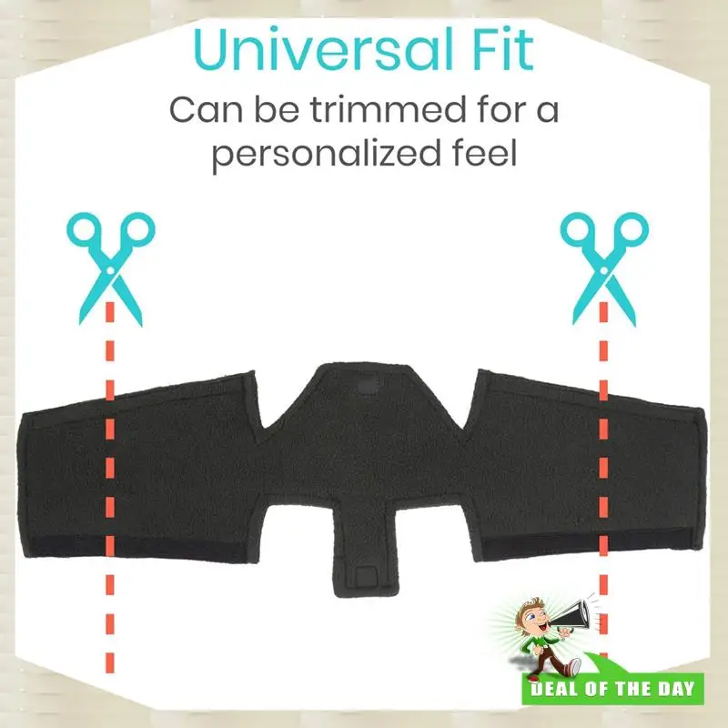 24-Hour Delivery 1Pcs CPAP Neck Pad - Mask Strap Padded Replacement Accessories - Fleece Comfort Cover For Full Face And Nasal H