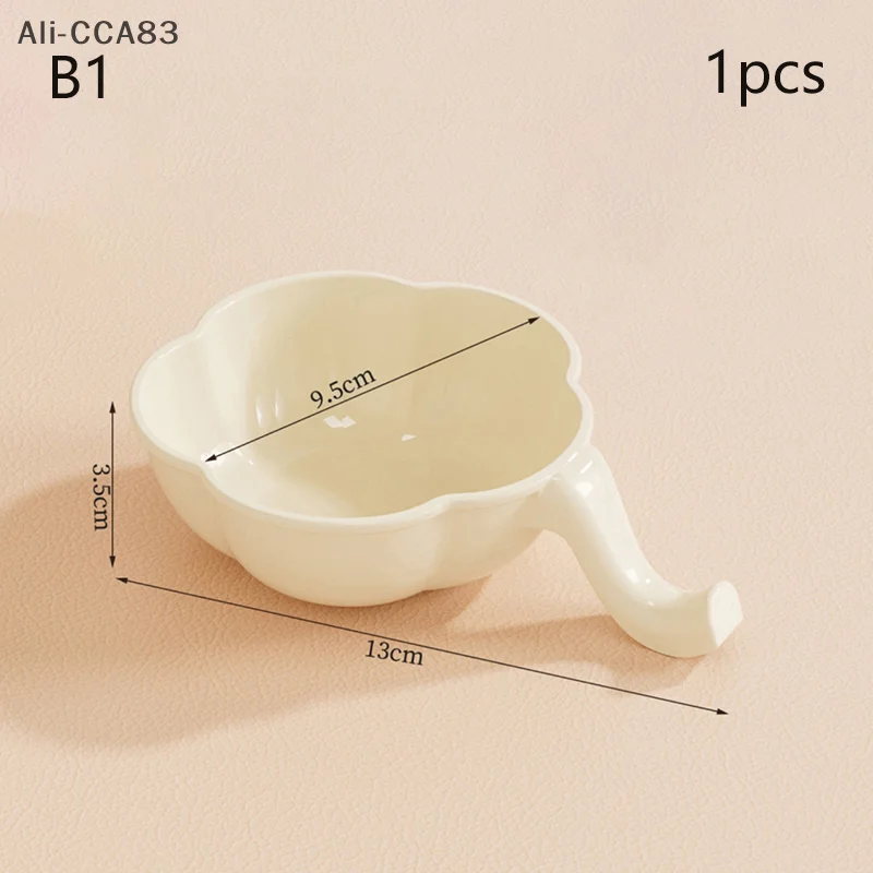 

1Pc/4Pcs/6Pcs 2025 New Sauce Serving Bowls with Stacked Storage Box Dipping Bowls with Handle Candy Dessert Nuts Seasonings