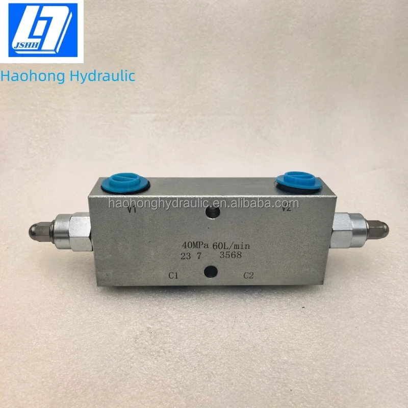 

VBCD 1/2 DE, Двухходовой клапан с двойным перепуском, VBCD DE, 60 л/мин, G 1/2
