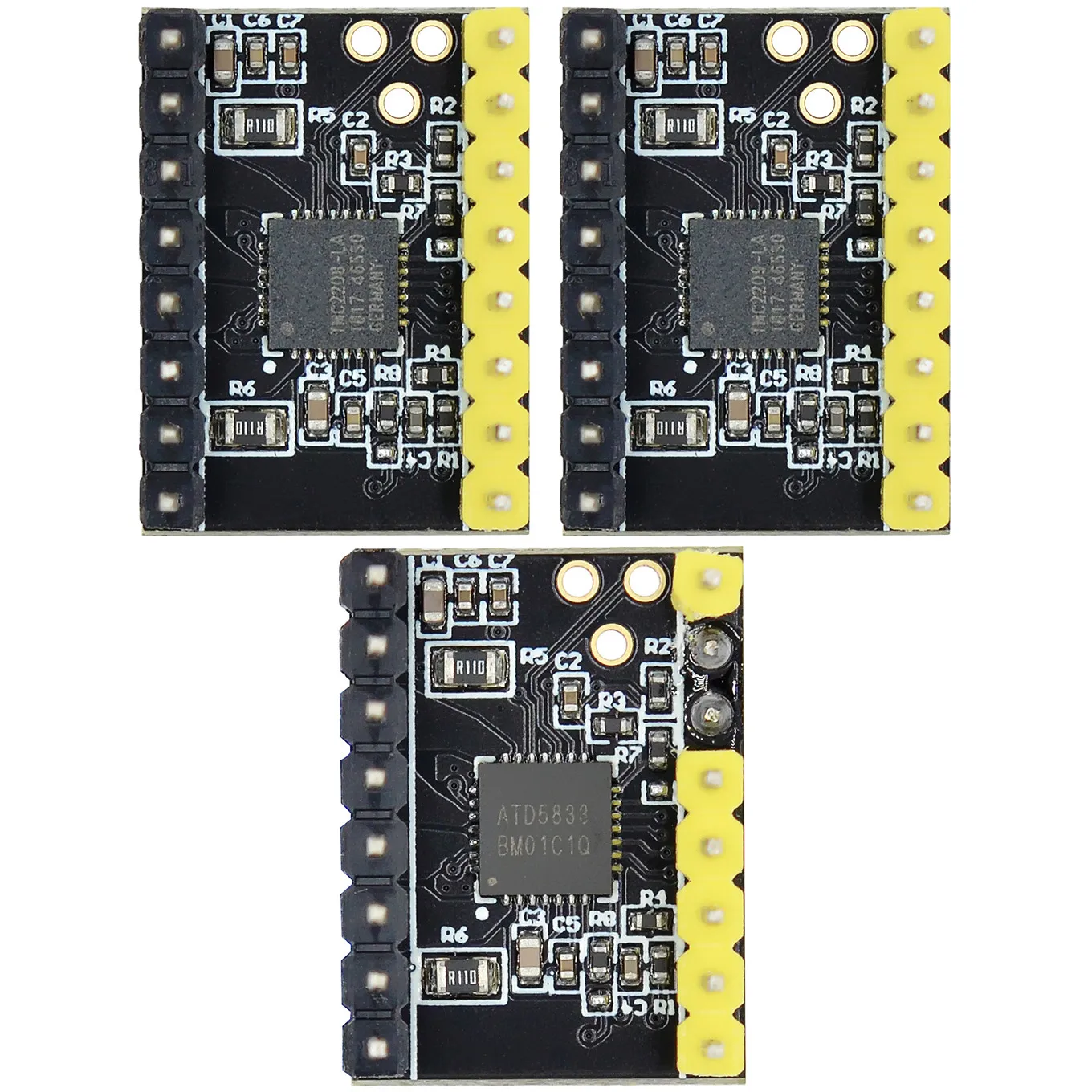 Accesorios para impresora 3D motor paso a paso Módulo de accionamiento ultra silencioso TMC2209 TMC2208 ATD5833