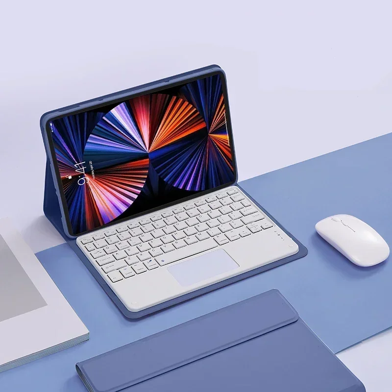 

Чехол для Honor Pad 9, 2024, 12,1-дюймовый чехол для сенсорной панели и клавиатуры Funda для Honor Pad 9 HEY2-W09 HEY2-W19 12,1-дюймовый чехол для клавиатуры