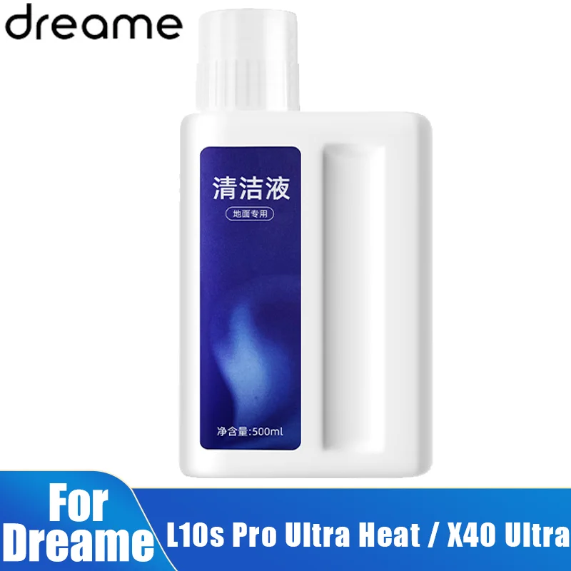 500ml Cleaning Fluid For Dreame X40 Ultra\X30 Ultra\H11/H11 Max/H12/H13/H12 Pro / M12 /W10 Vacuum Cleaning Solution Replacement