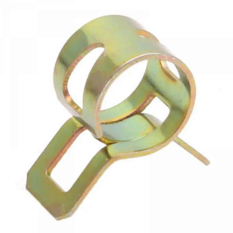 10 Stück Federschlauchschellenband Kraftstoffschlauchschelle Silikonrohrschelle Wiederverwendbare optionale Klemme 5 mm - 22 mm – Detail 2