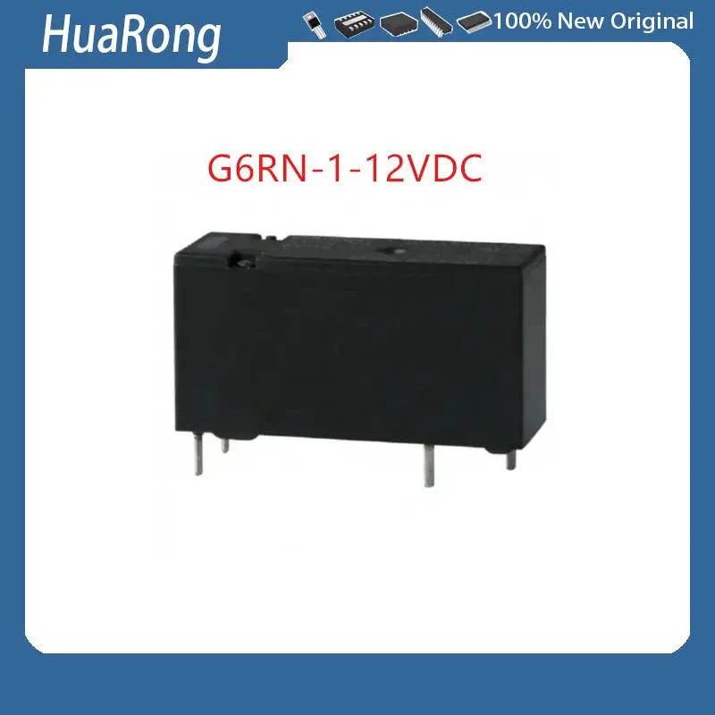 New 10pcs/lot relay  G6RN-1-12VDC  G6RN-1-DC12V G6RN-1-12V G6RN-1  12VDC 8A  5pin