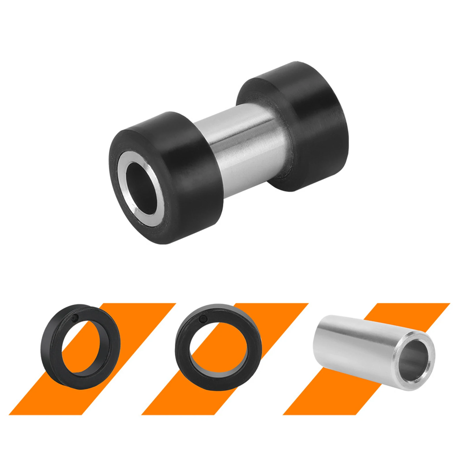 

Upgrade Your Bike's Suspension with For EXAFORM DNM MTB Rear Shock Absorber Bushing Superior Aluminum+ABS Black 22/24/26/30mm